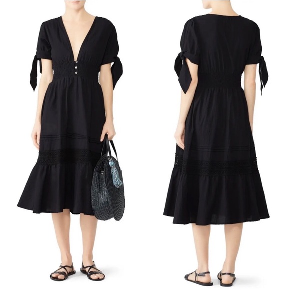 Cleobella Dresses Cleobella Alina Dress Size Medium Black Prairie